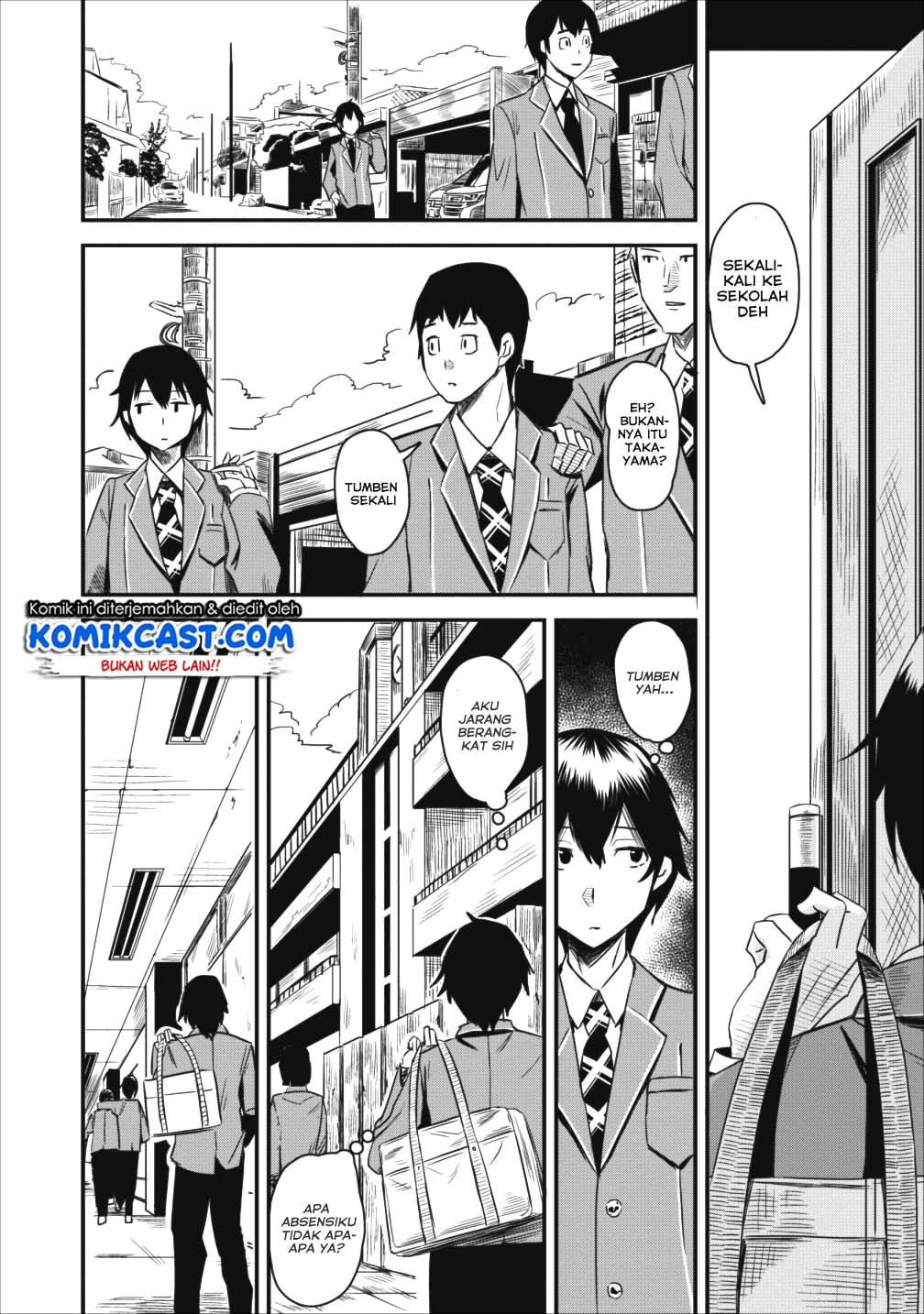 Class-goto Shuudan Teni Shimashita ga, ichiban Tsuyoi Ore wa Saijaku no Shounin ni Gisouchuu Chapter 01 Gambar 10