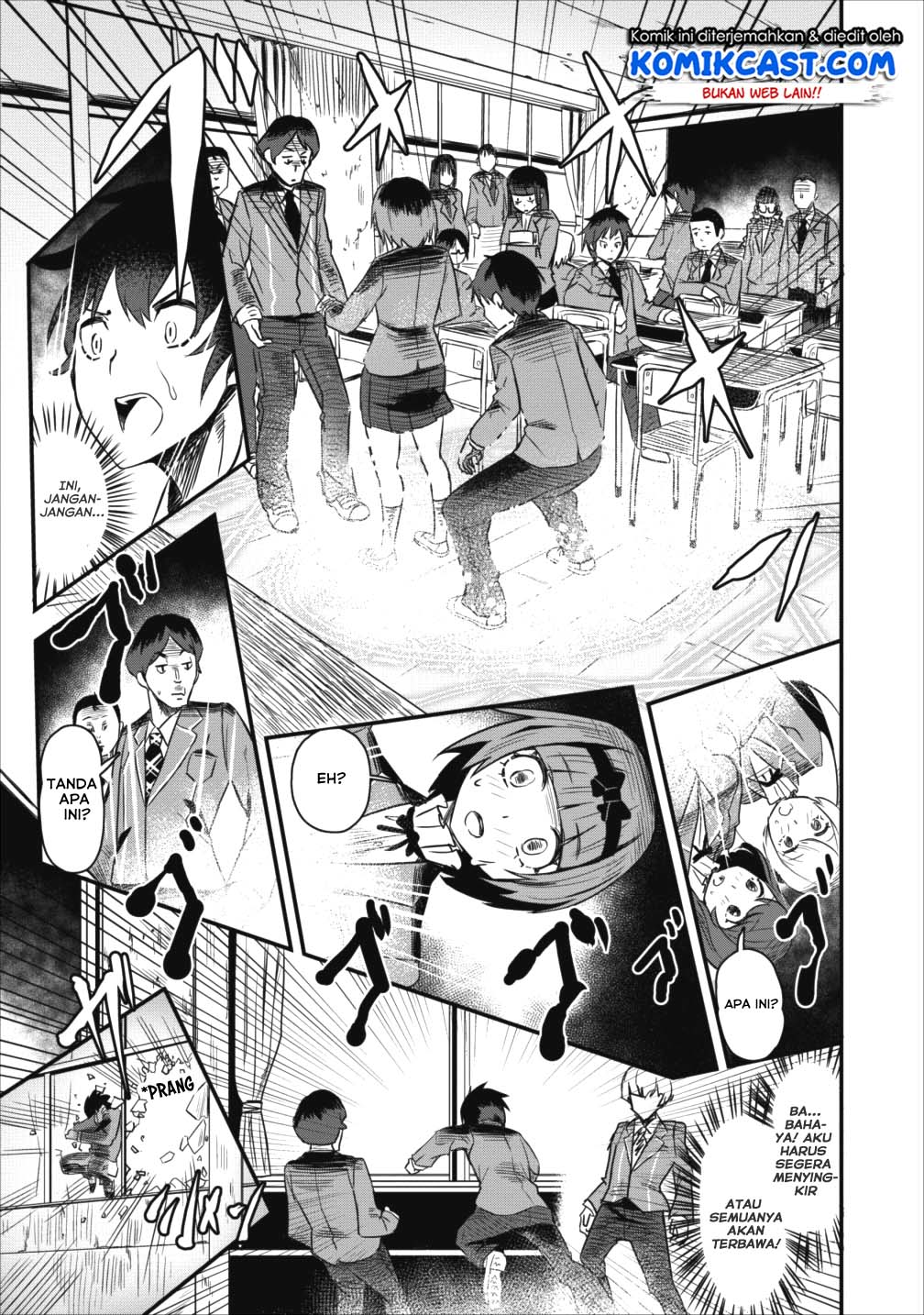 Class-goto Shuudan Teni Shimashita ga, ichiban Tsuyoi Ore wa Saijaku no Shounin ni Gisouchuu Chapter 01 Gambar 13