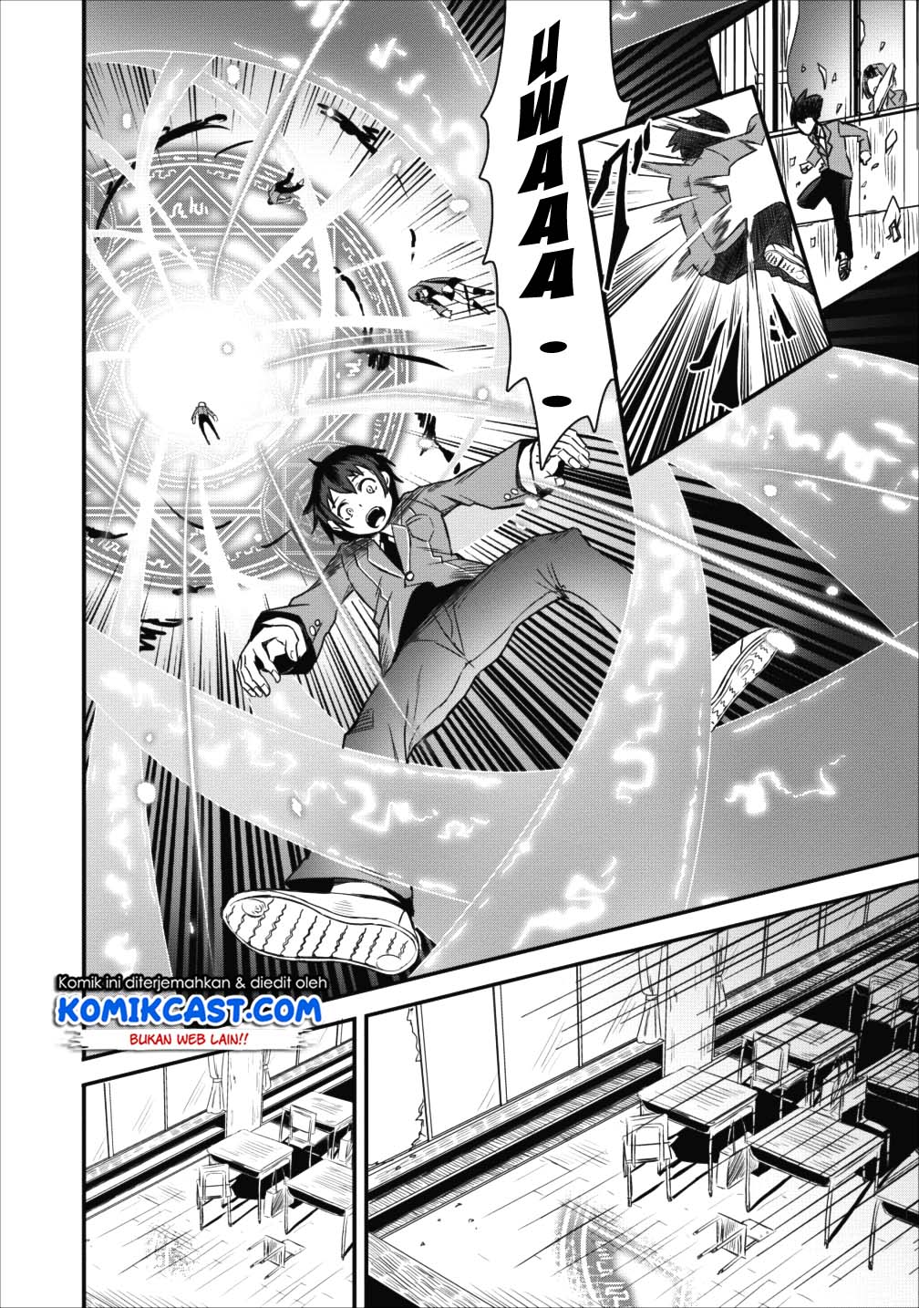 Class-goto Shuudan Teni Shimashita ga, ichiban Tsuyoi Ore wa Saijaku no Shounin ni Gisouchuu Chapter 01 Gambar 14