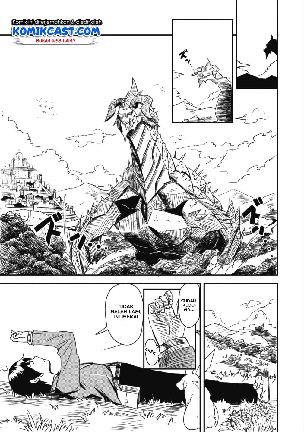 Class-goto Shuudan Teni Shimashita ga, ichiban Tsuyoi Ore wa Saijaku no Shounin ni Gisouchuu Chapter 01 Gambar 15
