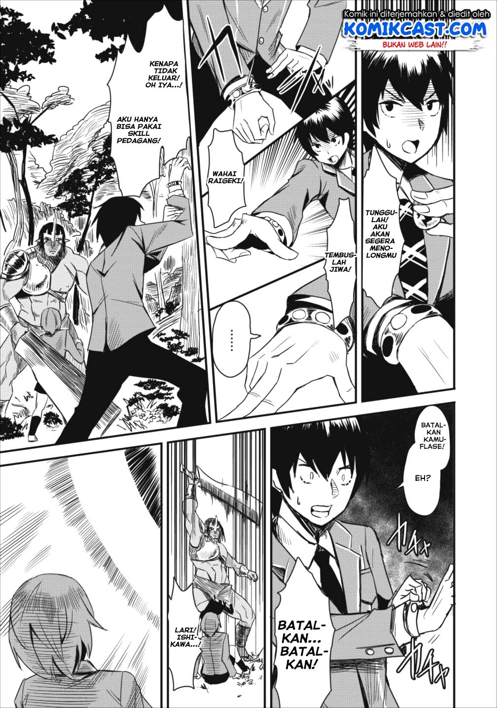 Class-goto Shuudan Teni Shimashita ga, ichiban Tsuyoi Ore wa Saijaku no Shounin ni Gisouchuu Chapter 01 Gambar 21