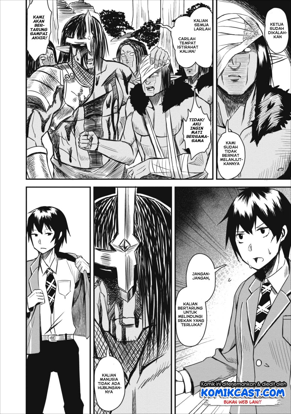 Class-goto Shuudan Teni Shimashita ga, ichiban Tsuyoi Ore wa Saijaku no Shounin ni Gisouchuu Chapter 01 Gambar 30