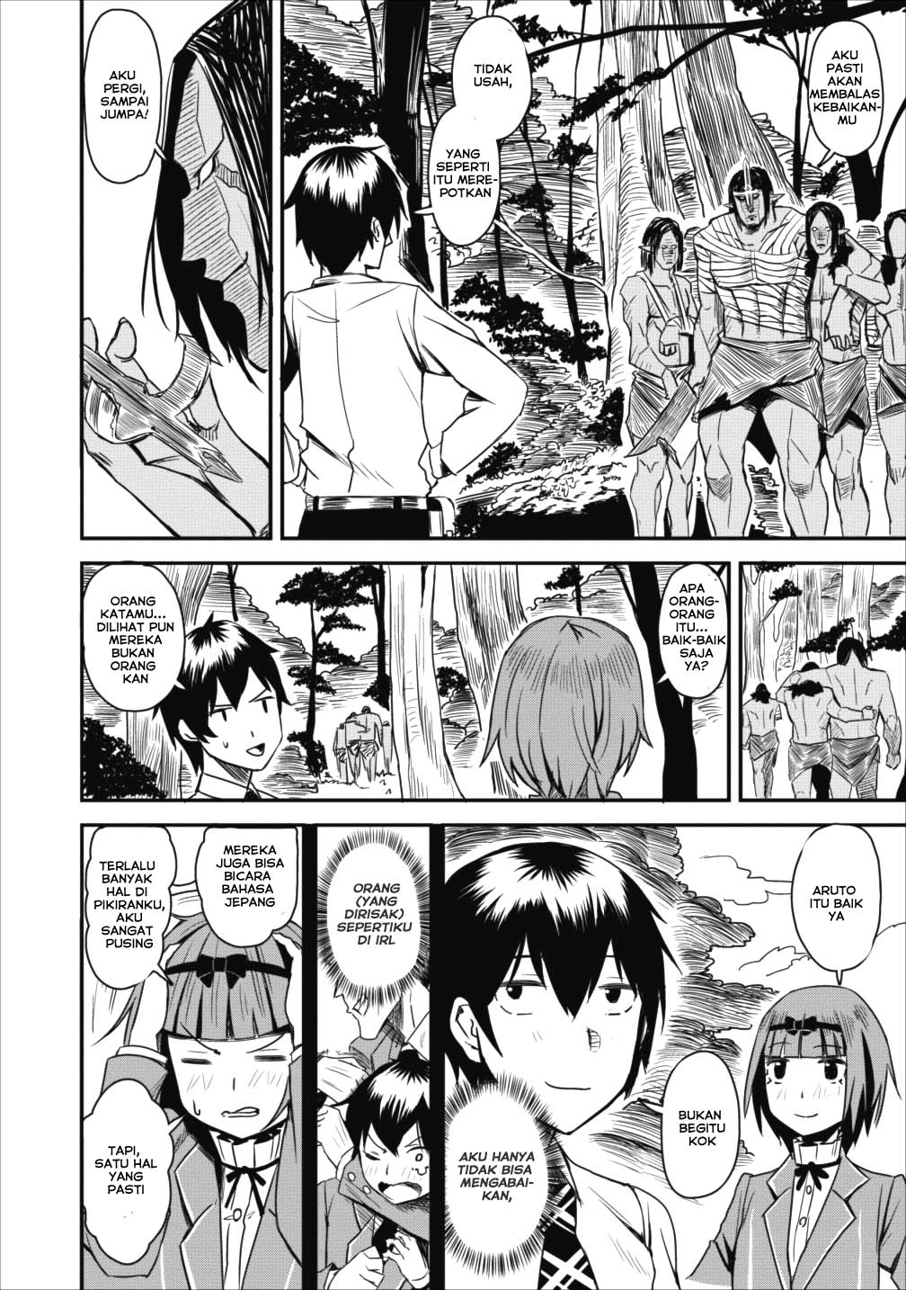 Class-goto Shuudan Teni Shimashita ga, ichiban Tsuyoi Ore wa Saijaku no Shounin ni Gisouchuu Chapter 01 Gambar 32