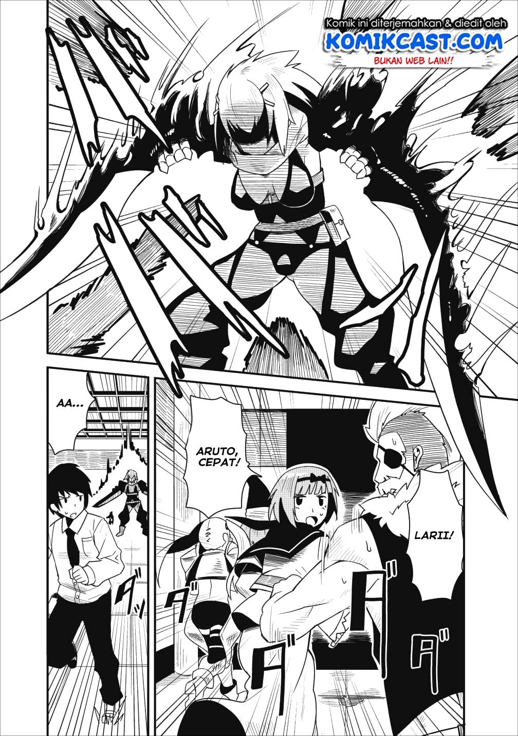 Class-goto Shuudan Teni Shimashita ga, ichiban Tsuyoi Ore wa Saijaku no Shounin ni Gisouchuu Chapter 04 Gambar 3