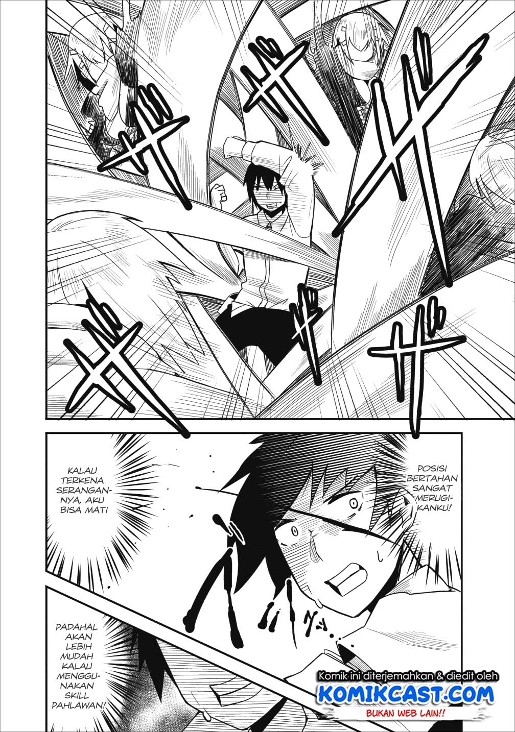 Class-goto Shuudan Teni Shimashita ga, ichiban Tsuyoi Ore wa Saijaku no Shounin ni Gisouchuu Chapter 04 Gambar 7