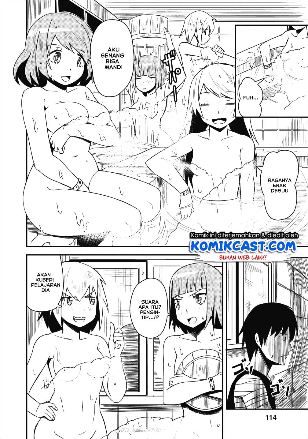 Class-goto Shuudan Teni Shimashita ga, ichiban Tsuyoi Ore wa Saijaku no Shounin ni Gisouchuu Chapter 04 Gambar 17