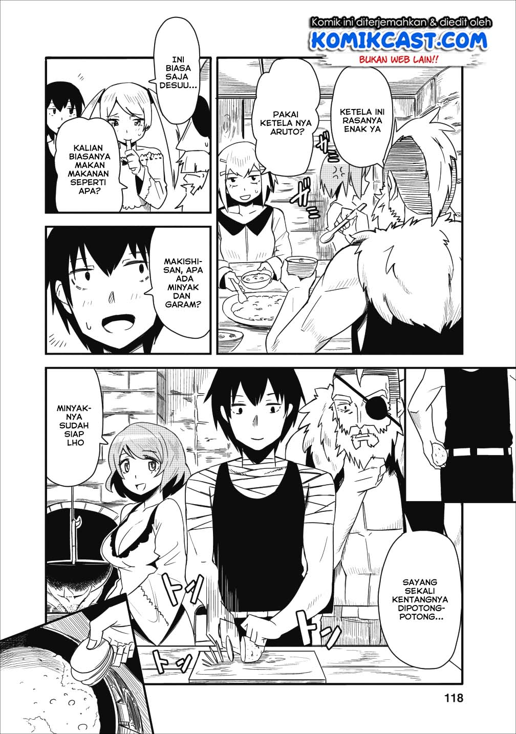 Class-goto Shuudan Teni Shimashita ga, ichiban Tsuyoi Ore wa Saijaku no Shounin ni Gisouchuu Chapter 04 Gambar 21