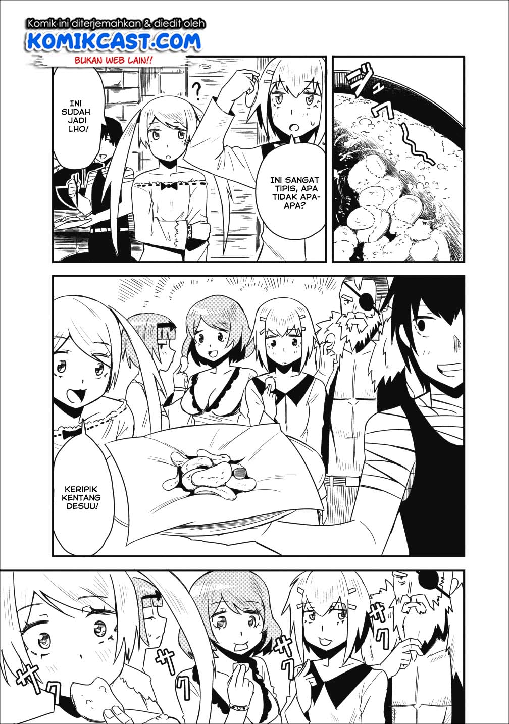 Class-goto Shuudan Teni Shimashita ga, ichiban Tsuyoi Ore wa Saijaku no Shounin ni Gisouchuu Chapter 04 Gambar 22