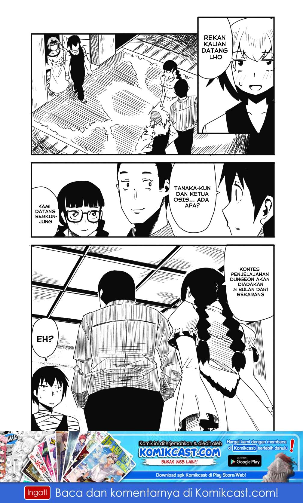 Class-goto Shuudan Teni Shimashita ga, ichiban Tsuyoi Ore wa Saijaku no Shounin ni Gisouchuu Chapter 04 Gambar 30