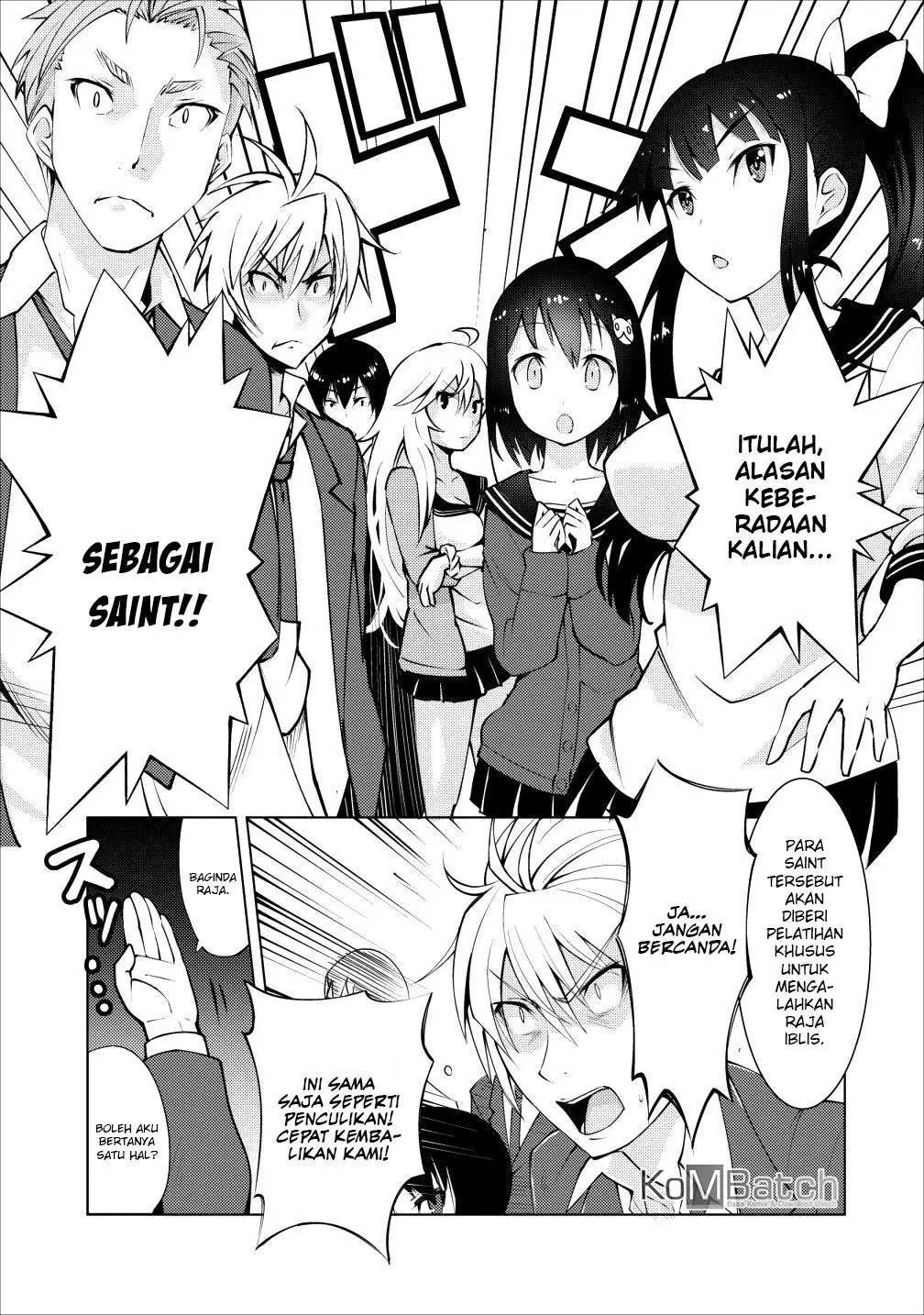 Class Ten’i de Ore dake Haburareta no de, Doukyuusei Harem Tsukuru Koto ni shita Chapter 01 Gambar 11
