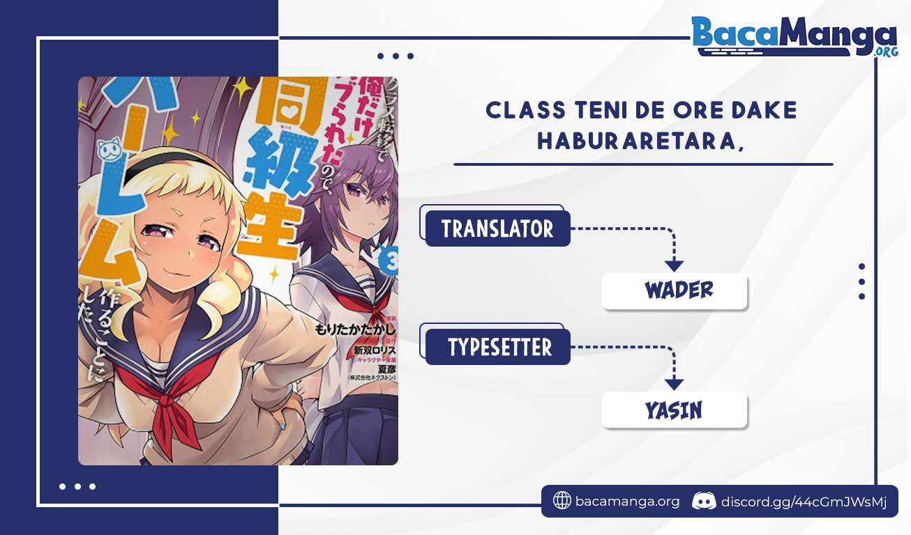 Class Ten’i de Ore dake Haburareta no de, Doukyuusei Harem Tsukuru Koto ni shita Chapter 14 Gambar 1
