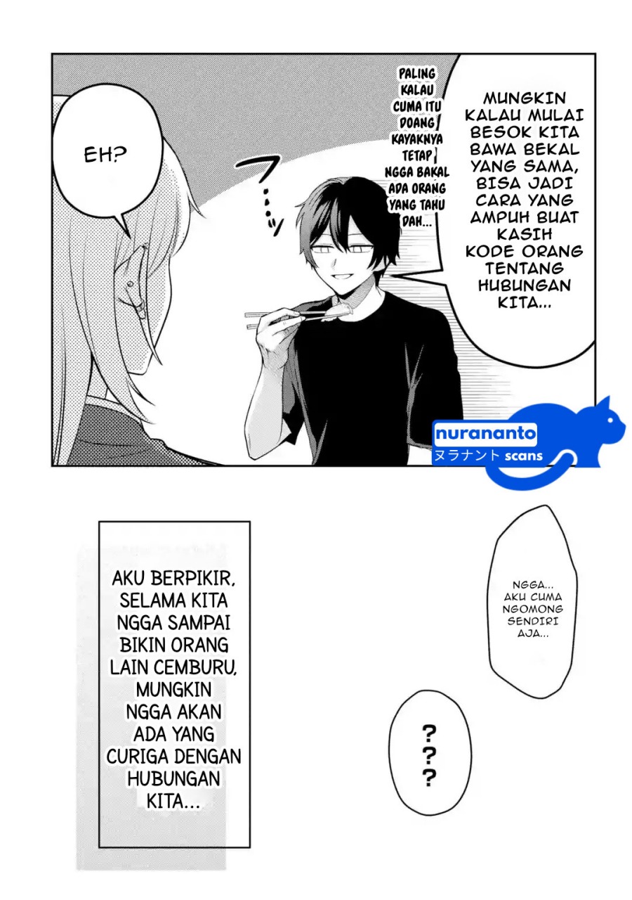 Class de Ichiban Kawaii Gal wo Ezuke Shiteiru Hanashi Chapter 03.3 Gambar 9