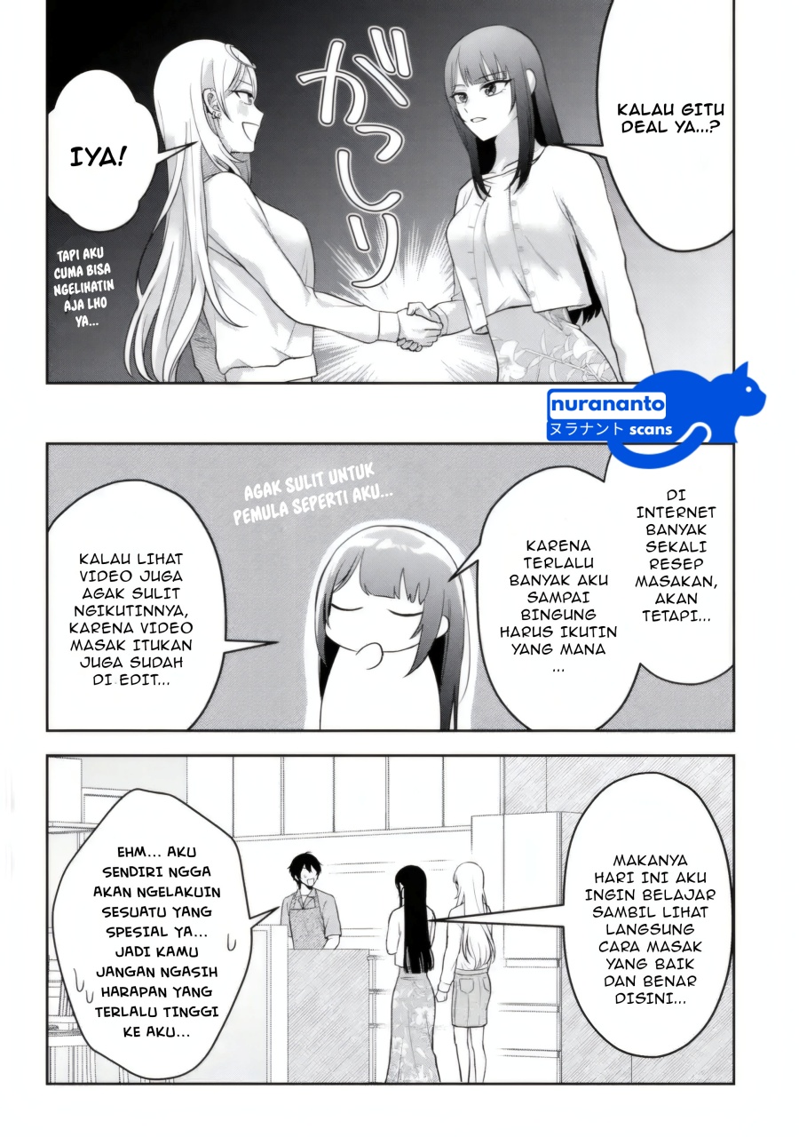 Class de Ichiban Kawaii Gal wo Ezuke Shiteiru Hanashi Chapter 04.2 Gambar 4