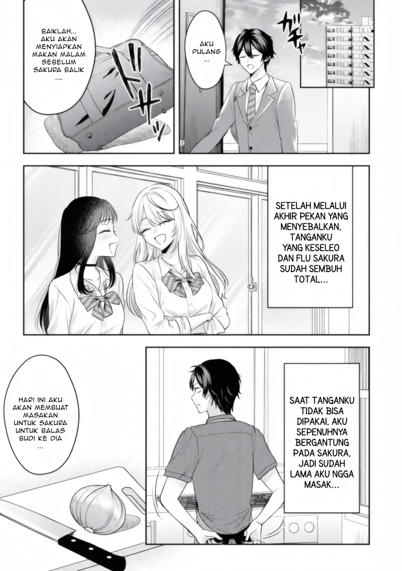 Class de Ichiban Kawaii Gal wo Ezuke Shiteiru Hanashi Chapter 06.1 Gambar 12