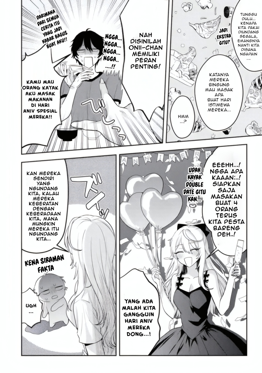 Class de Ichiban Kawaii Gal wo Ezuke Shiteiru Hanashi Chapter 07.2 Gambar 3