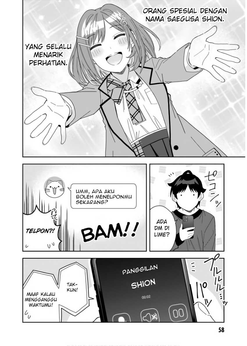 Classmate no Moto Idol ga, Tonikaku Kyodou Fushin Nan desu Chapter 07 Gambar 22