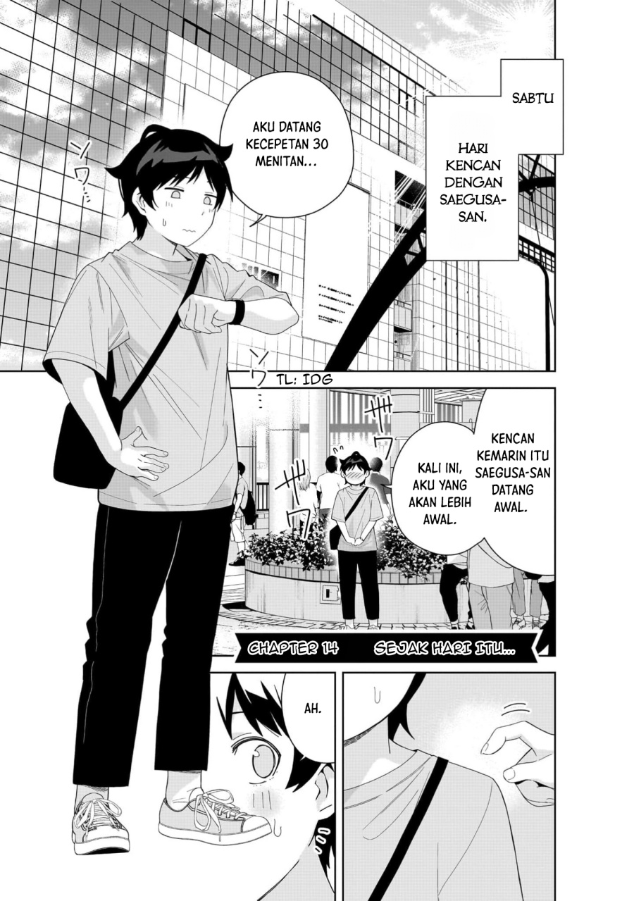 Classmate no Moto Idol ga, Tonikaku Kyodou Fushin Nan desu Chapter 14 Gambar 1