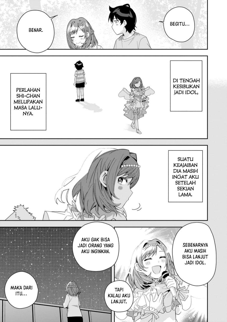 Classmate no Moto Idol ga, Tonikaku Kyodou Fushin Nan desu Chapter 15 Gambar 9