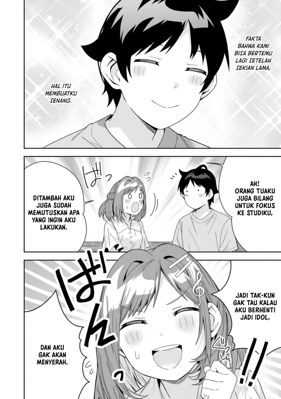 Classmate no Moto Idol ga, Tonikaku Kyodou Fushin Nan desu Chapter 15 Gambar 12