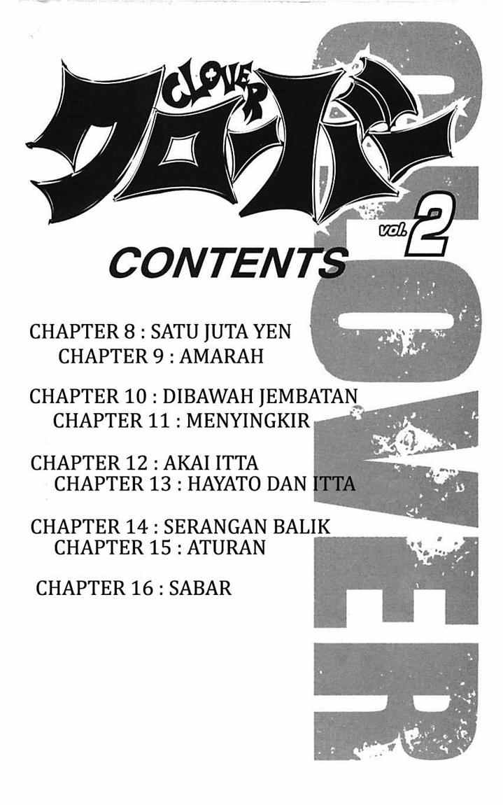 Clover (Tetshuhiro Hirakawa) Chapter 08 Gambar 4