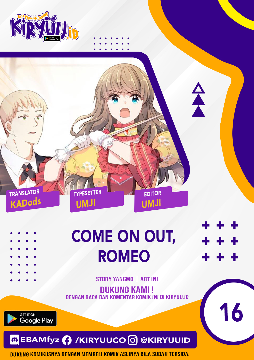 Come on Out, Romeo Chapter 16 Gambar 1