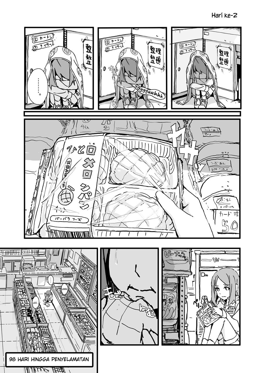 Convenience Store of the Dead ~The Convenience Store Clerk Will Get Rescued in 100 Days~ Chapter 02 Gambar 1