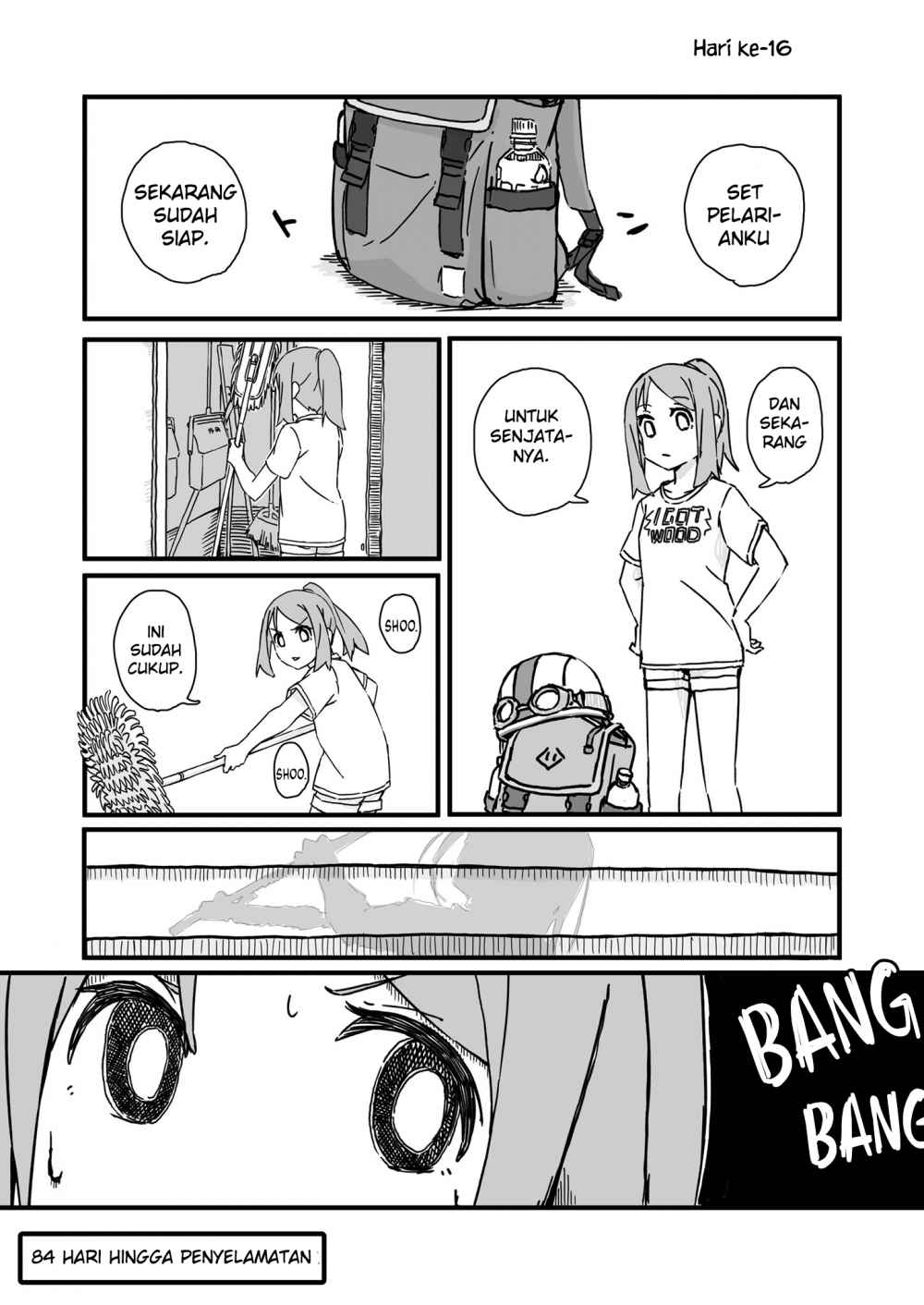 Convenience Store of the Dead ~The Convenience Store Clerk Will Get Rescued in 100 Days~ Chapter 16 Gambar 1