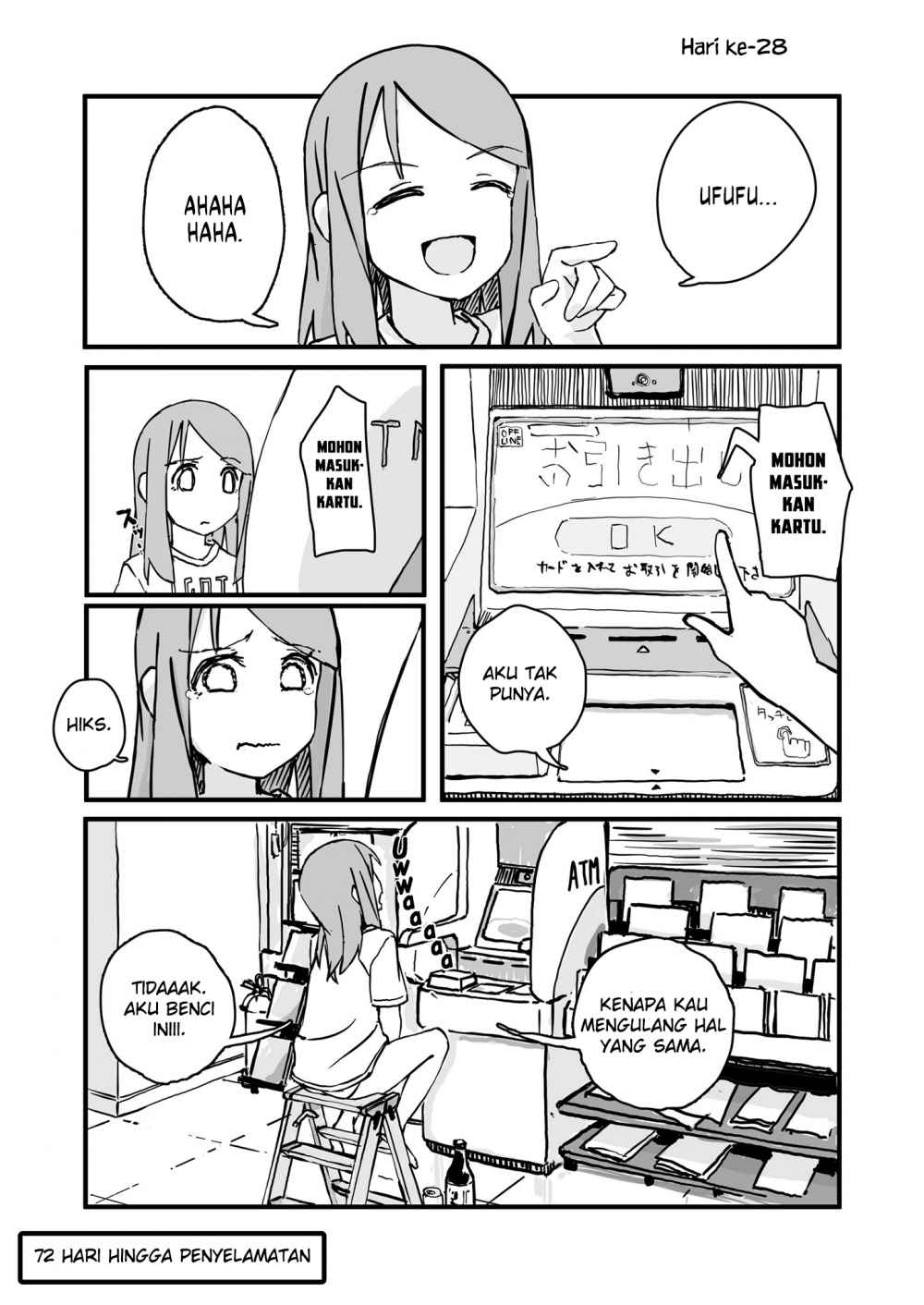 Convenience Store of the Dead ~The Convenience Store Clerk Will Get Rescued in 100 Days~ Chapter 28 Gambar 1