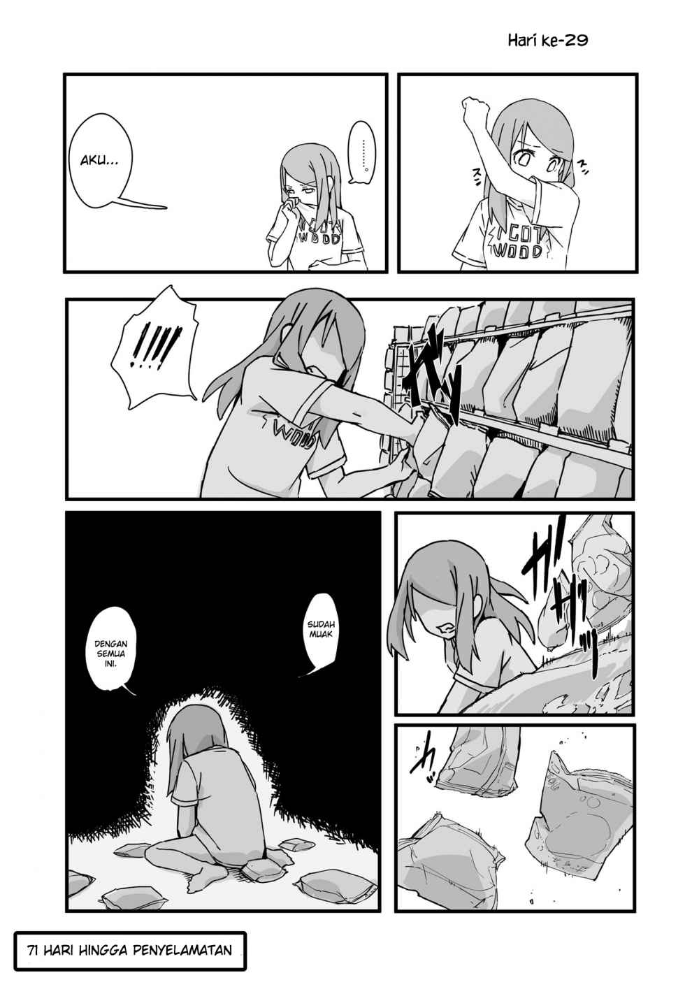 Convenience Store of the Dead ~The Convenience Store Clerk Will Get Rescued in 100 Days~ Chapter 29 Gambar 1
