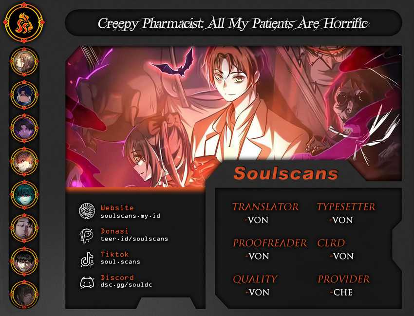 Creepy Pharmacist: All My Patients Are Horrific Chapter 26 Gambar 1