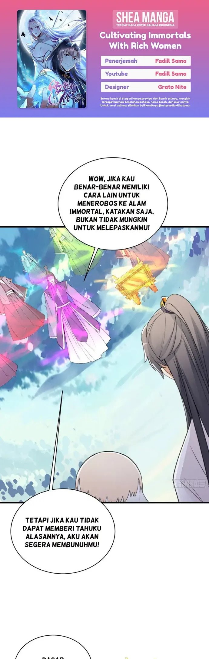 Cultivating Immortals With Rich Women Chapter 51 Gambar 1