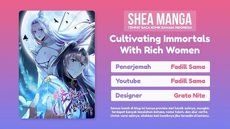 Cultivating Immortals With Rich Women Chapter 52 Gambar 1