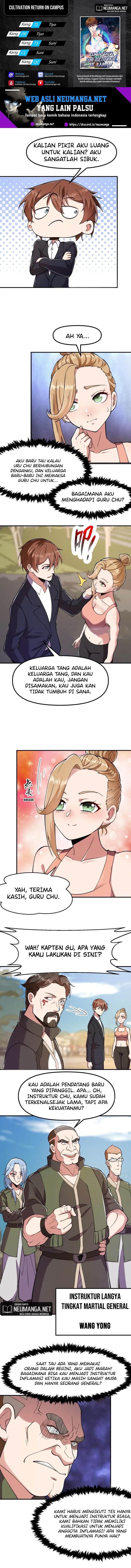 Cultivation Return on Campus Chapter 436 Gambar 1