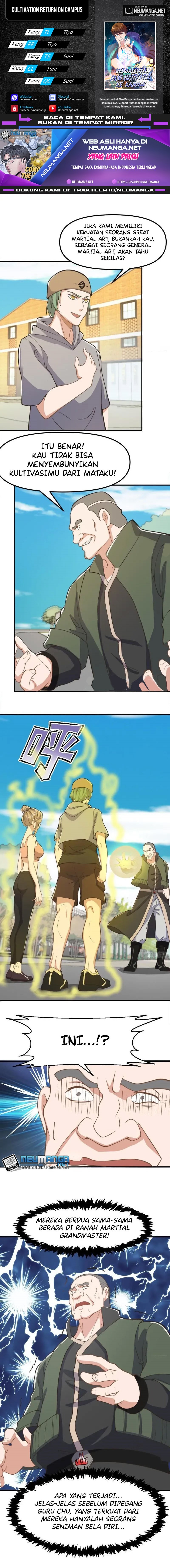 Cultivation Return on Campus Chapter 437 Gambar 1