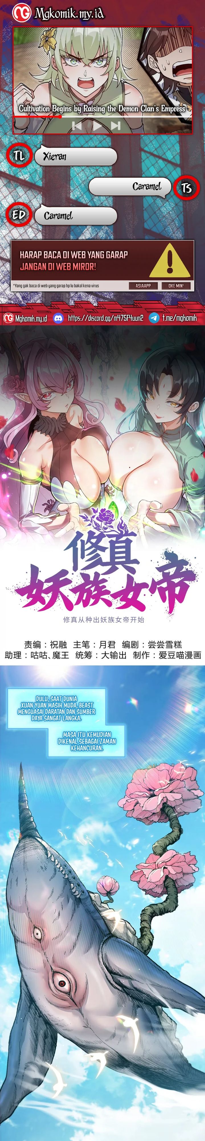 Cultivation Begins by Raising the Demon Clan’s Empress Chapter 01 Gambar 1