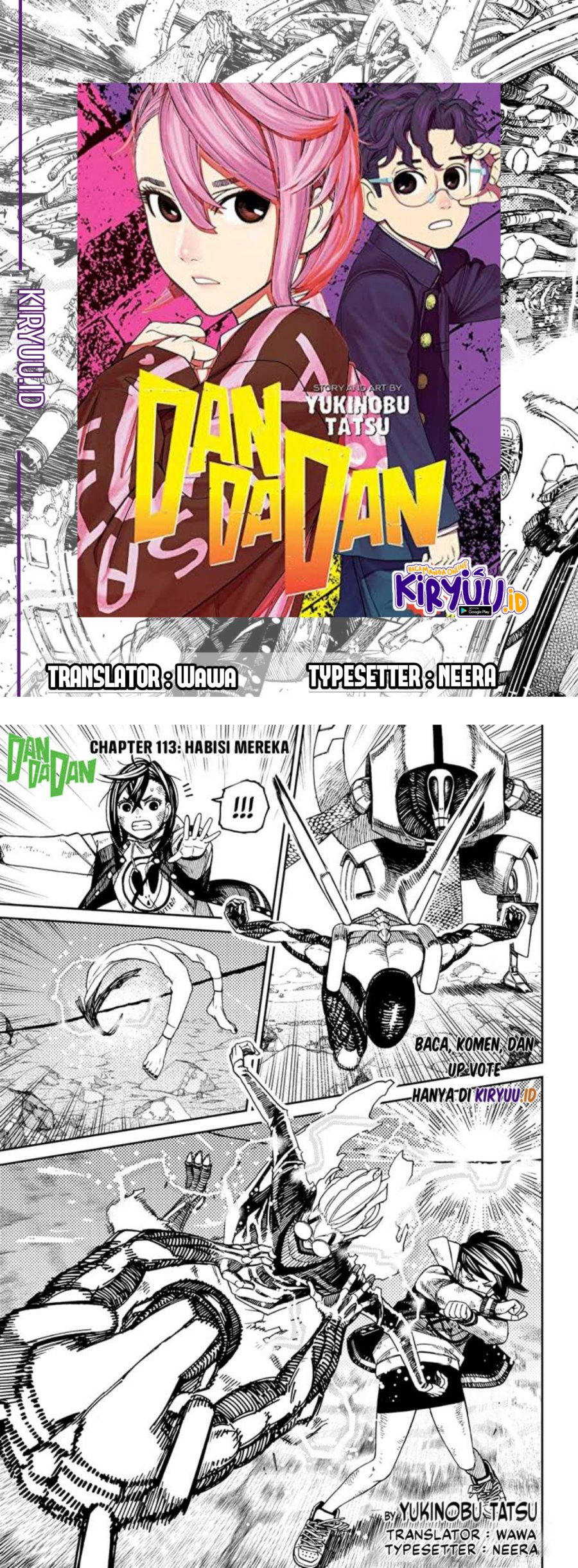 DANDADAN Chapter 113 Gambar 1
