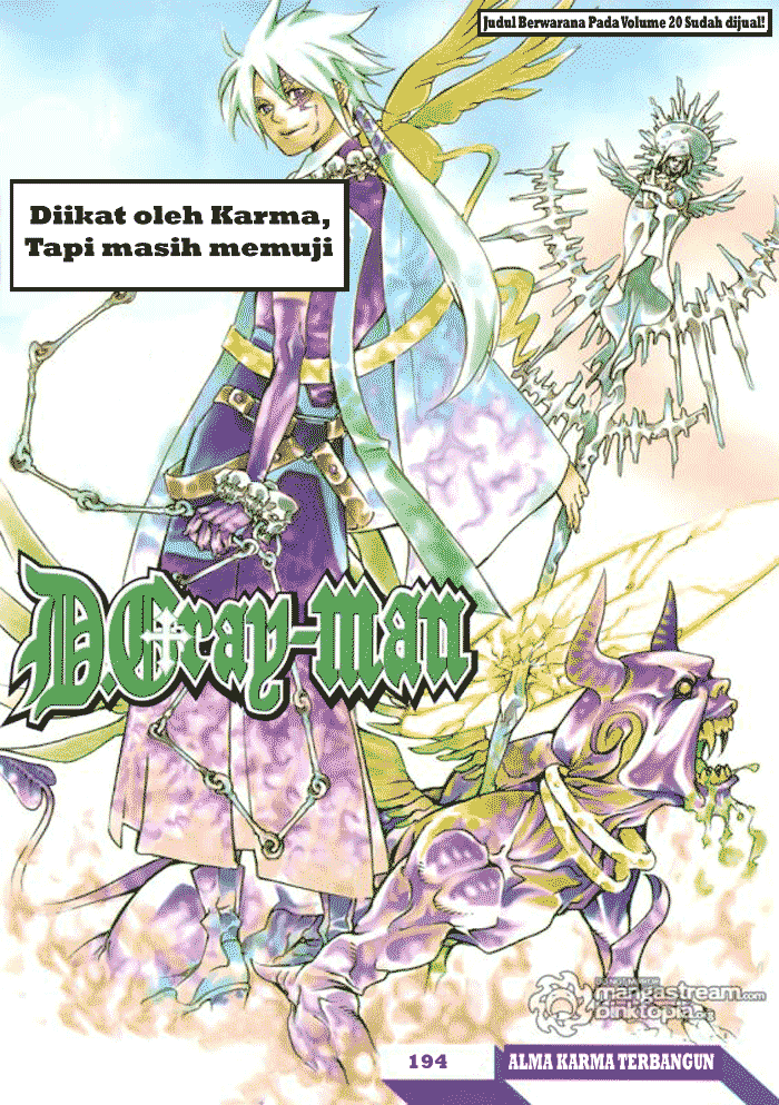 D Gray Man Chapter 194 Gambar 1