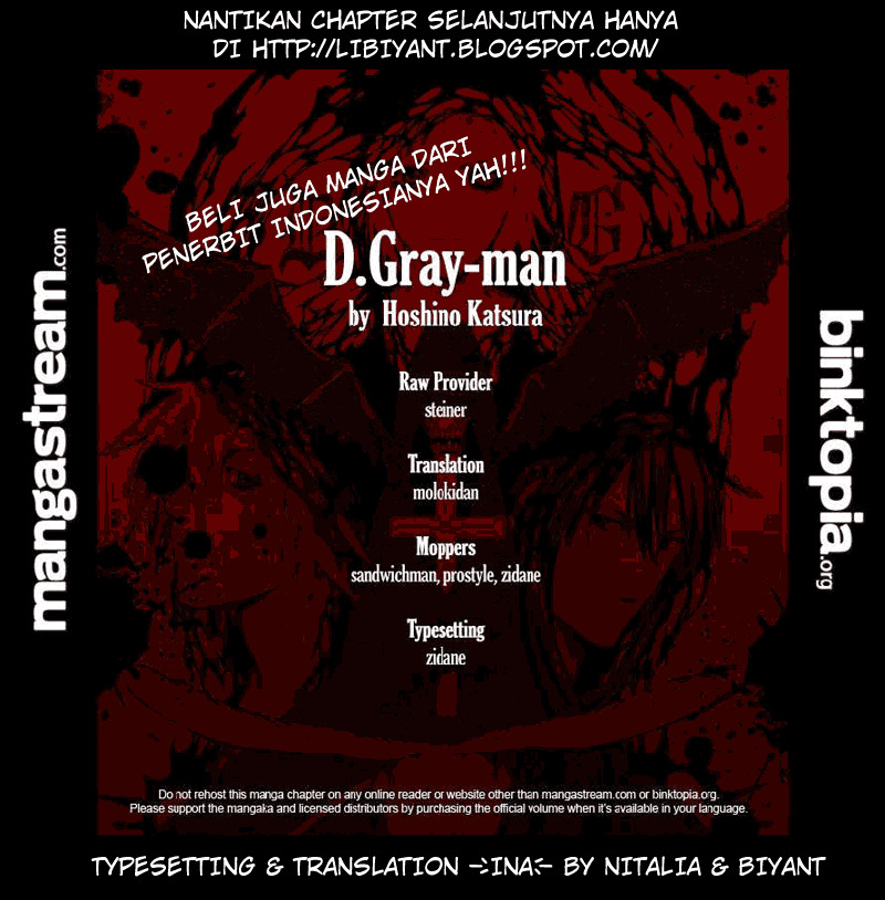 D Gray Man Chapter 199 Gambar 29