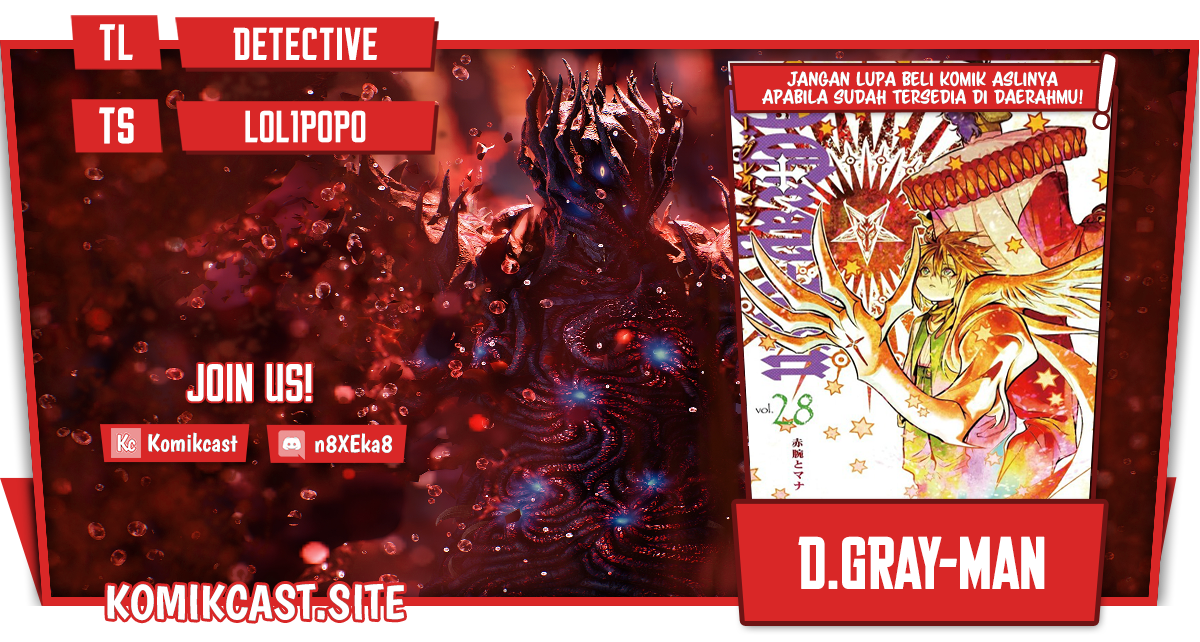 D Gray Man Chapter 240 Gambar 1