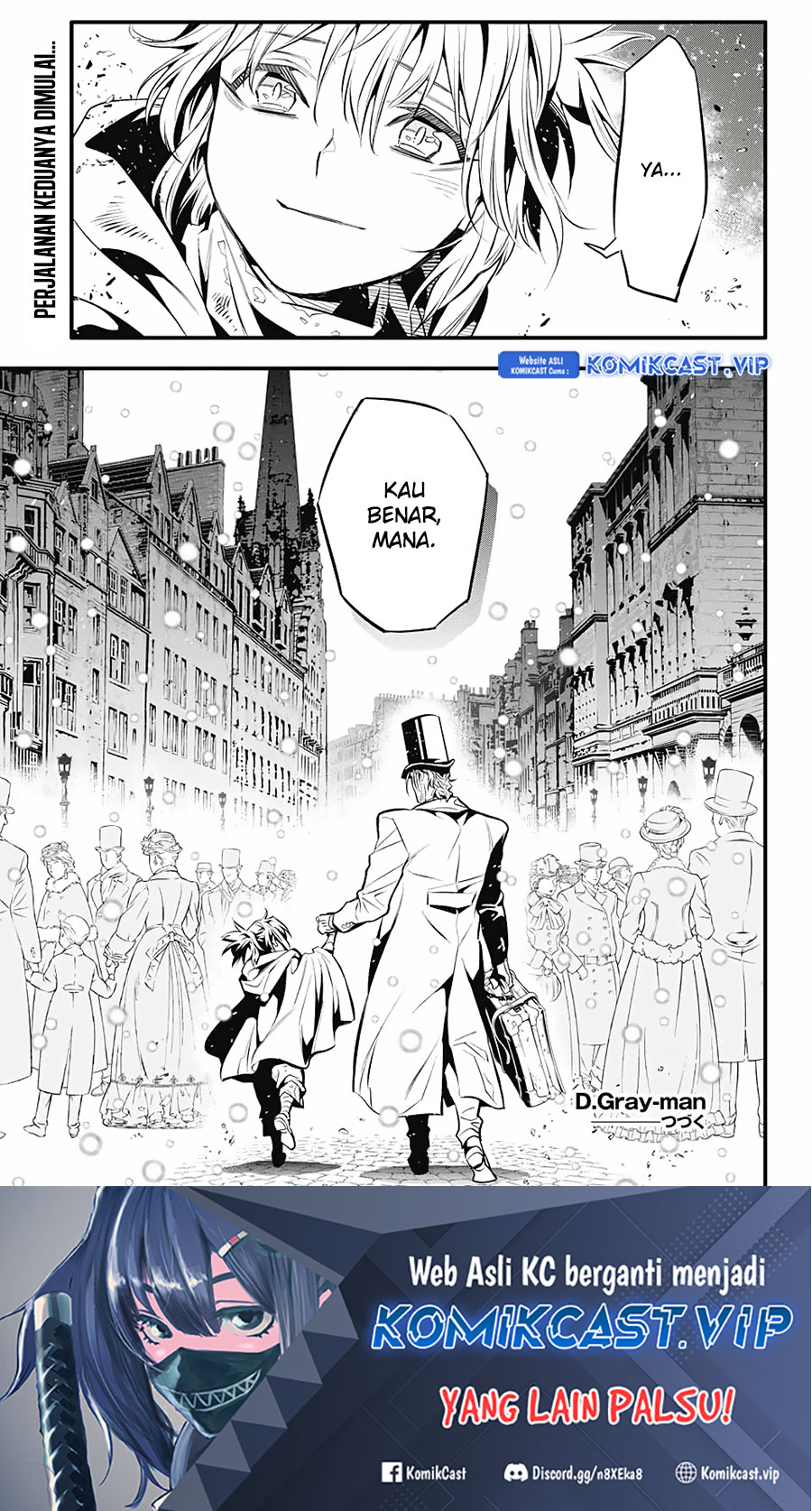 D Gray Man Chapter 246 Gambar 26