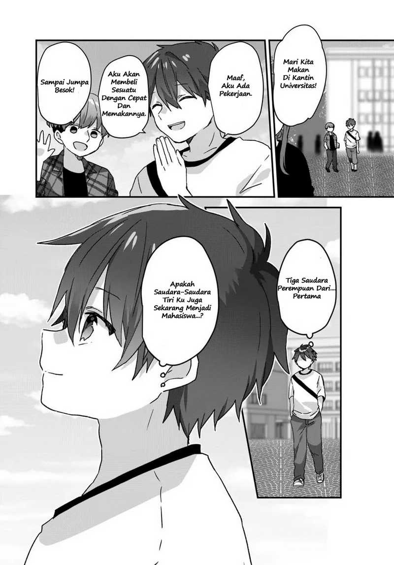 Daigaku Nyuugakuji Kara Uwasa Sareteita Bishoujo San Shimai, Ikiwakareteita Gimai Datta. Chapter 01 Gambar 9