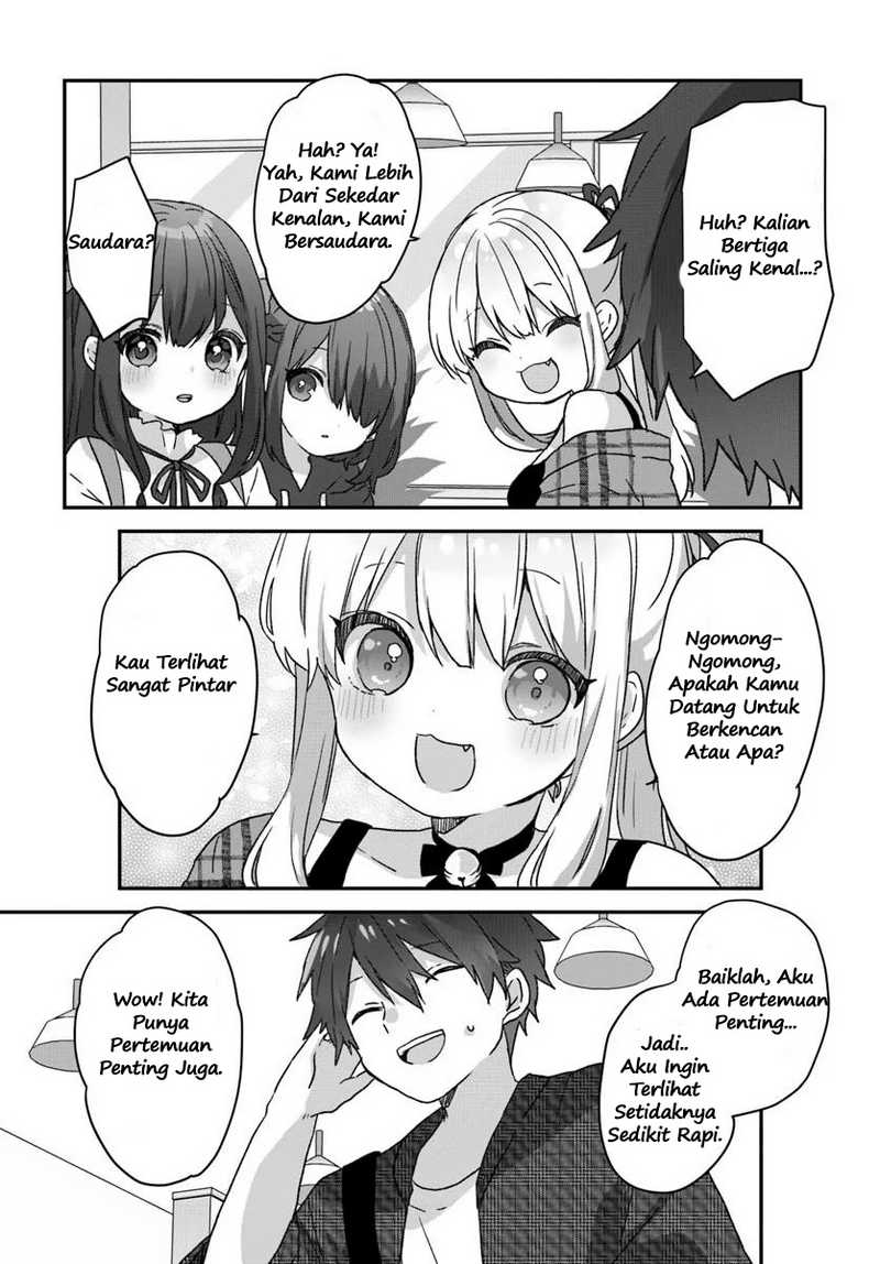Daigaku Nyuugakuji Kara Uwasa Sareteita Bishoujo San Shimai, Ikiwakareteita Gimai Datta. Chapter 01 Gambar 39