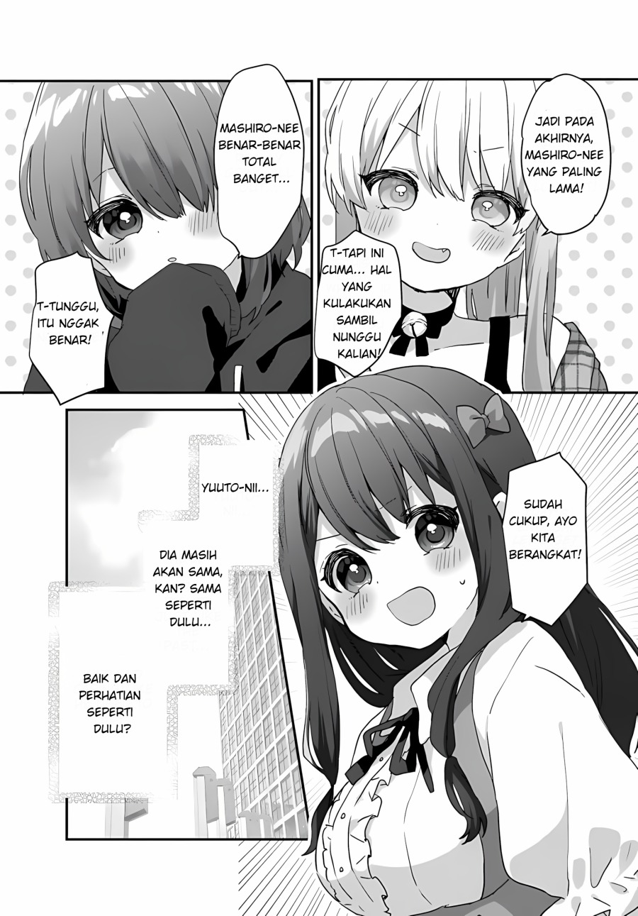 Daigaku Nyuugakuji Kara Uwasa Sareteita Bishoujo San Shimai, Ikiwakareteita Gimai Datta. Chapter 02.1 Gambar 3