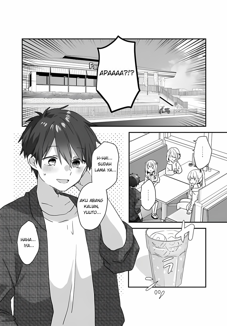 Daigaku Nyuugakuji Kara Uwasa Sareteita Bishoujo San Shimai, Ikiwakareteita Gimai Datta. Chapter 02.1 Gambar 5