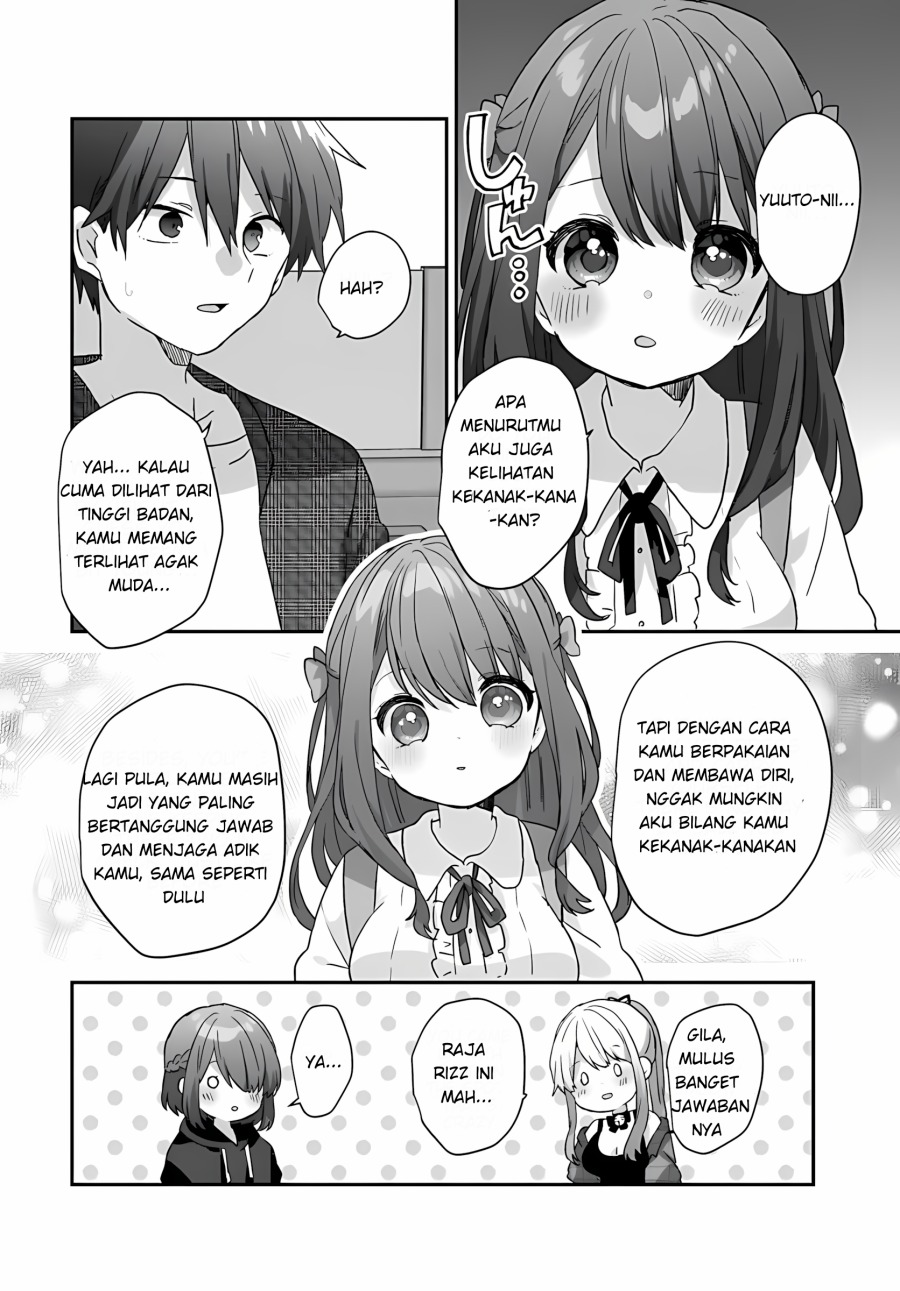 Daigaku Nyuugakuji Kara Uwasa Sareteita Bishoujo San Shimai, Ikiwakareteita Gimai Datta. Chapter 02.1 Gambar 10