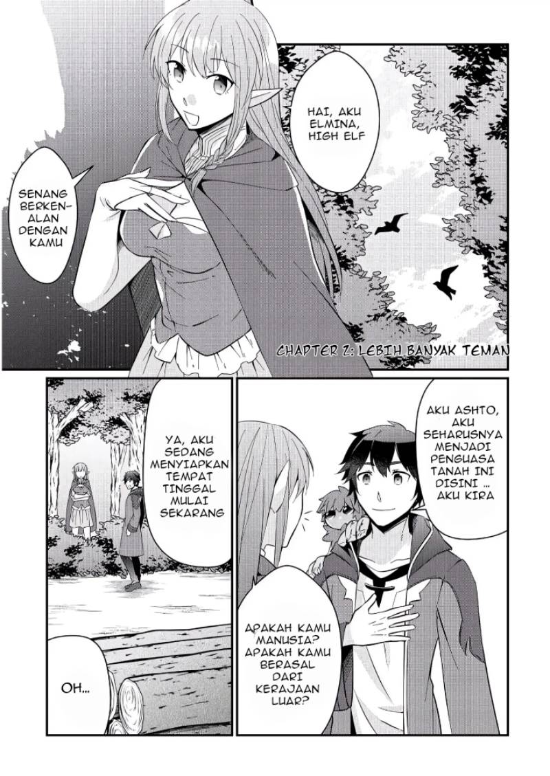Daijizen no Mahoutsukai Ashuto, Sutareta Ryouchi de Slow Life Chapter 02 Gambar 1