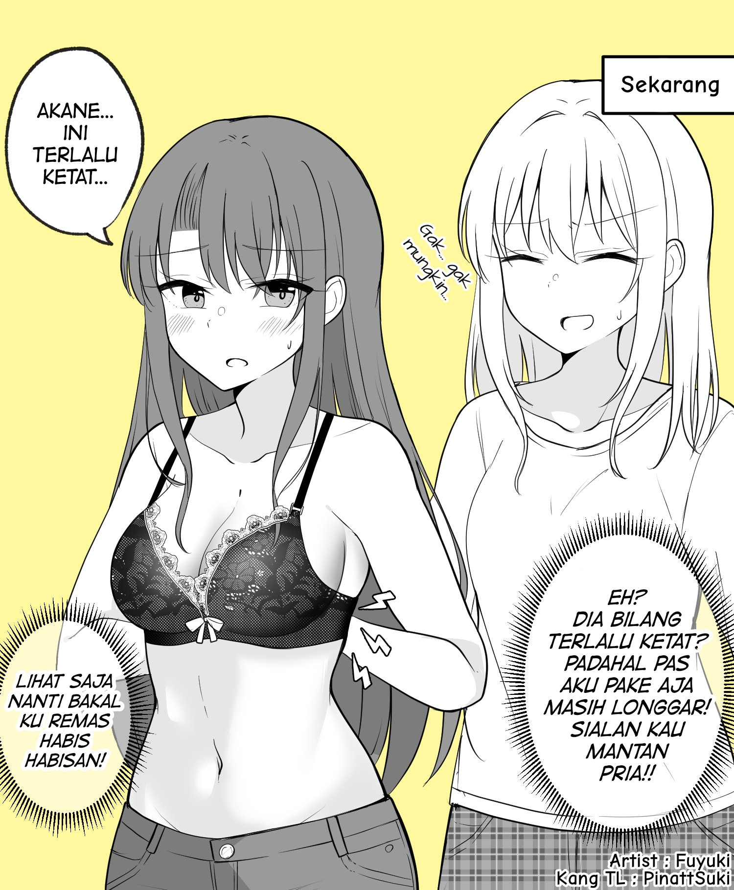 Daily Life of a Couple in Which the Boyfriend Became a Girl One Day Chapter 02 Gambar 2