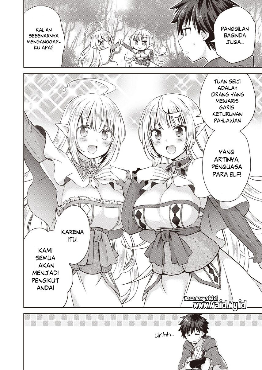 Dakara Katte Ni Yusha Toka Hao Ni Nintei Sun No Yamero Yo! Elf Zoku Mo Kokuo Sama Mo Hirefusu Hodo Ore Ha Idaina Yakuwarirashi Chapter 02 Gambar 8