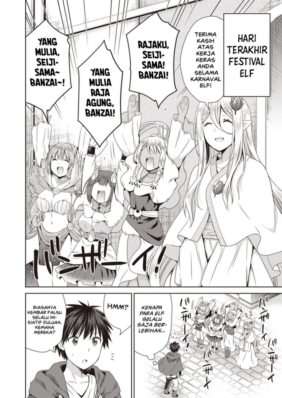 Dakara Katte Ni Yusha Toka Hao Ni Nintei Sun No Yamero Yo! Elf Zoku Mo Kokuo Sama Mo Hirefusu Hodo Ore Ha Idaina Yakuwarirashi Chapter 09 Gambar 4