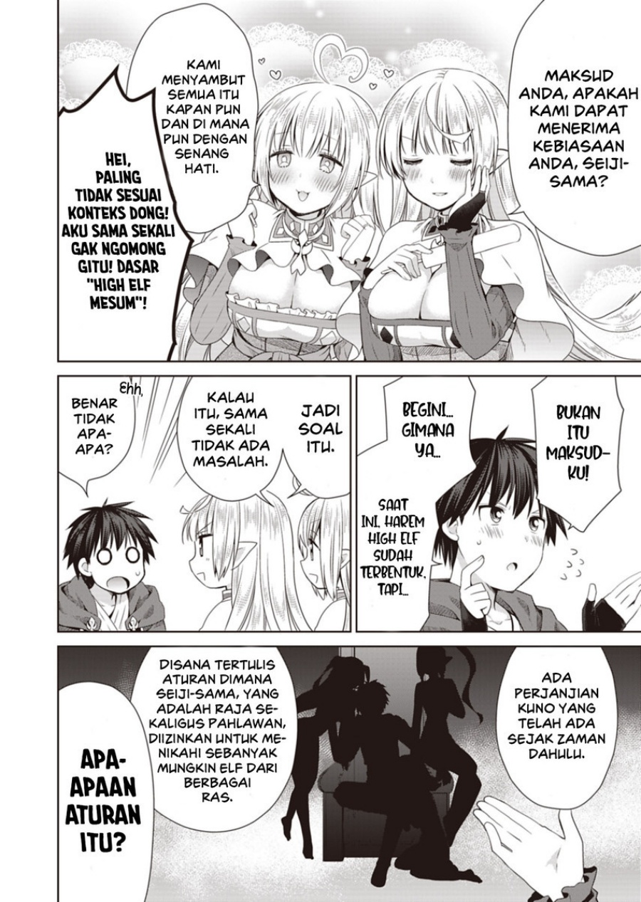 Dakara Katte Ni Yusha Toka Hao Ni Nintei Sun No Yamero Yo! Elf Zoku Mo Kokuo Sama Mo Hirefusu Hodo Ore Ha Idaina Yakuwarirashi Chapter 09 Gambar 12